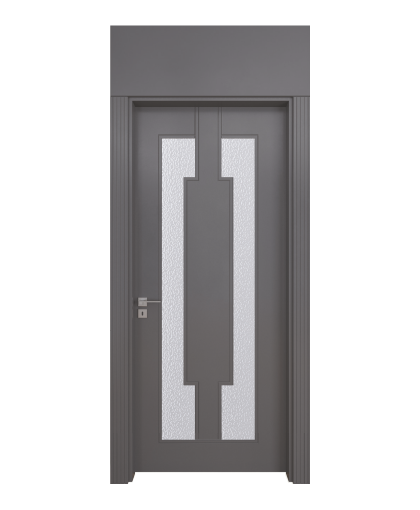 BY-157A Porte intérieure Laqué  Vitrée